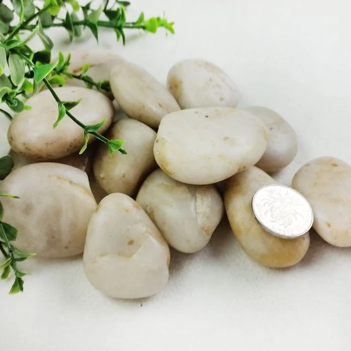 Smooth White Pebbles